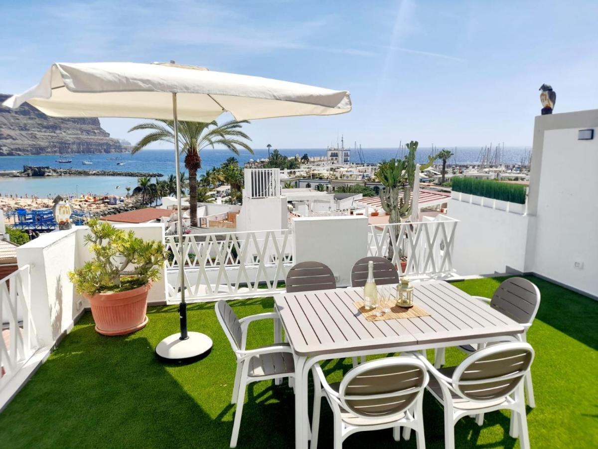 Malibu Mogan Casa Vintage - Amazing Sea/Harbour View Villa Puerto De Mogan Buitenkant foto