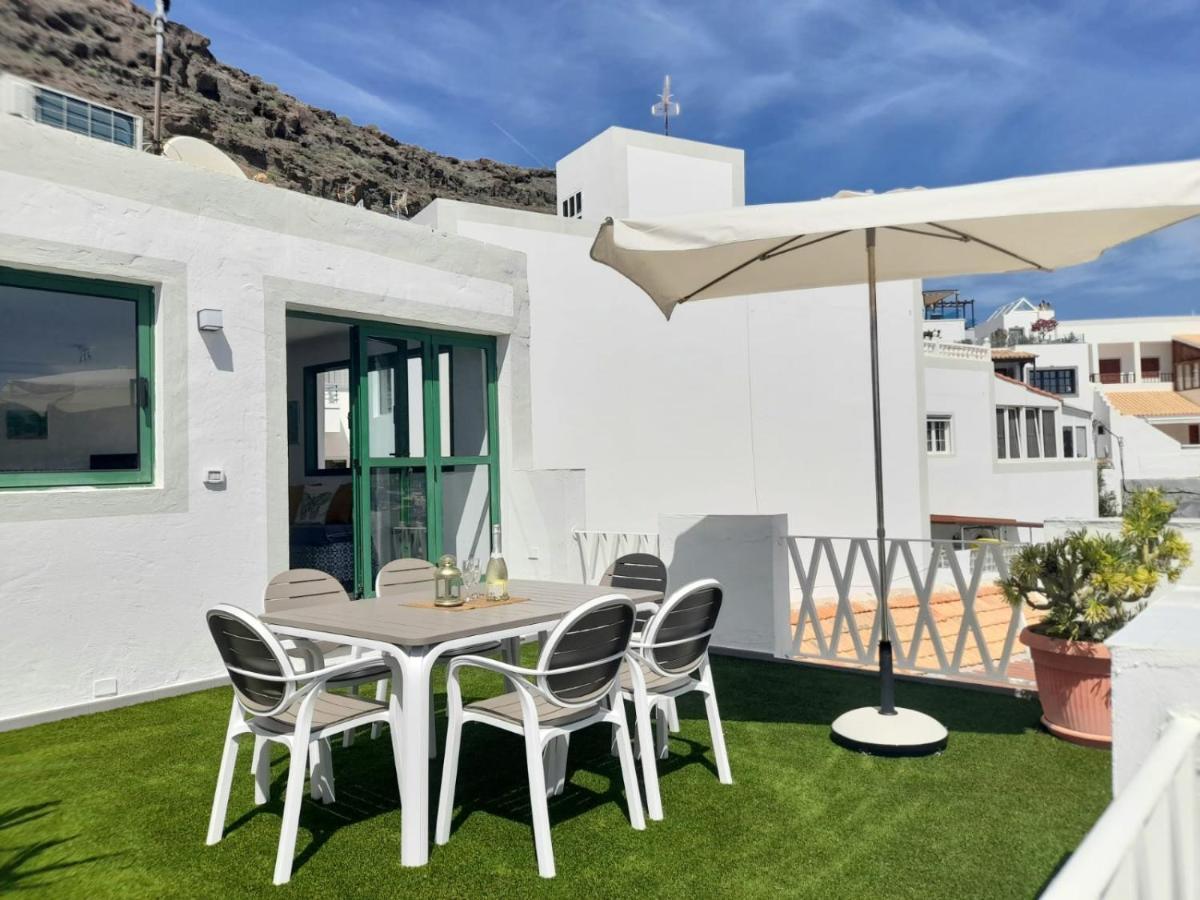 Malibu Mogan Casa Vintage - Amazing Sea/Harbour View Villa Puerto De Mogan Buitenkant foto